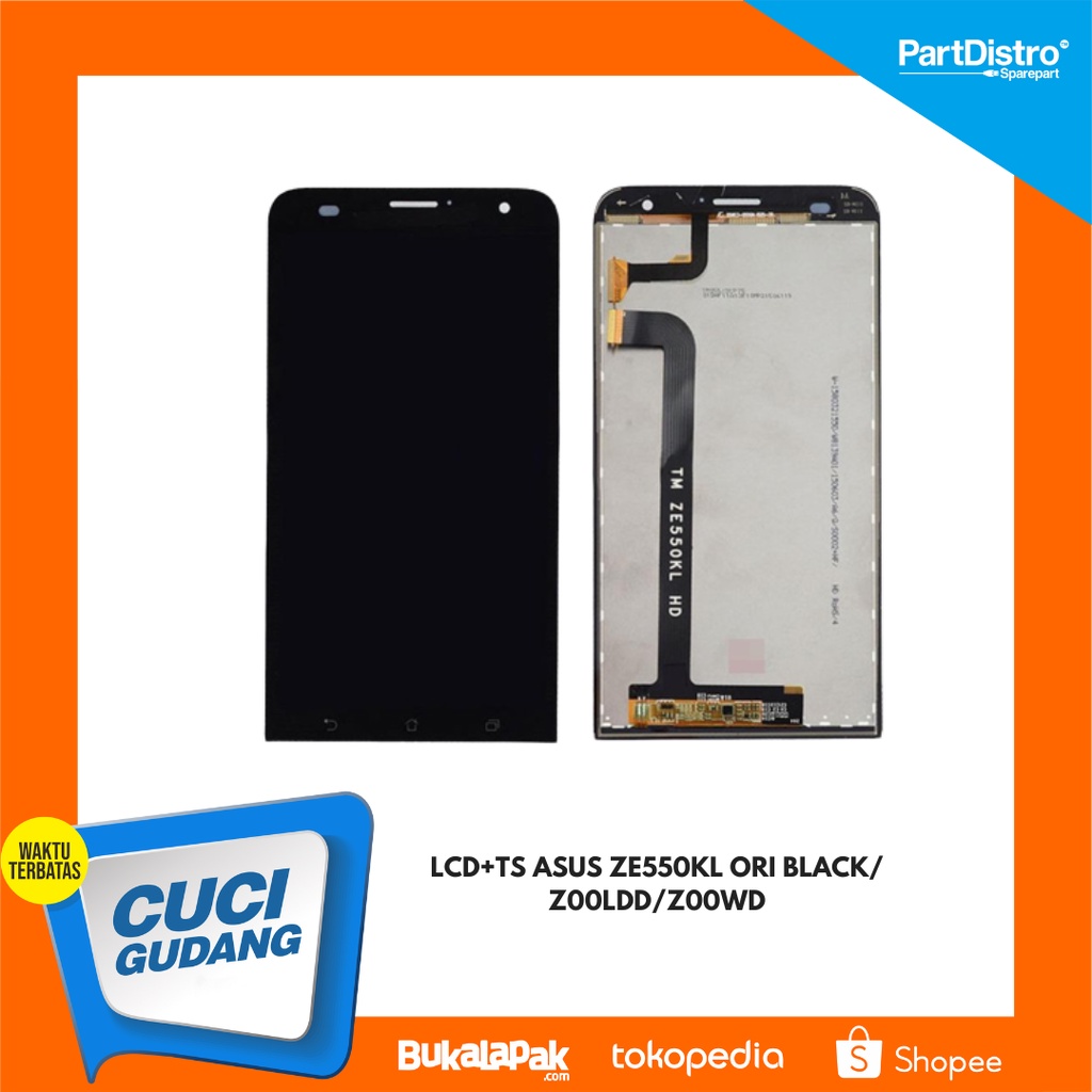 LCD+TS ASUS ZE550KL ORI BLACK/Z00LDD/Z00WD