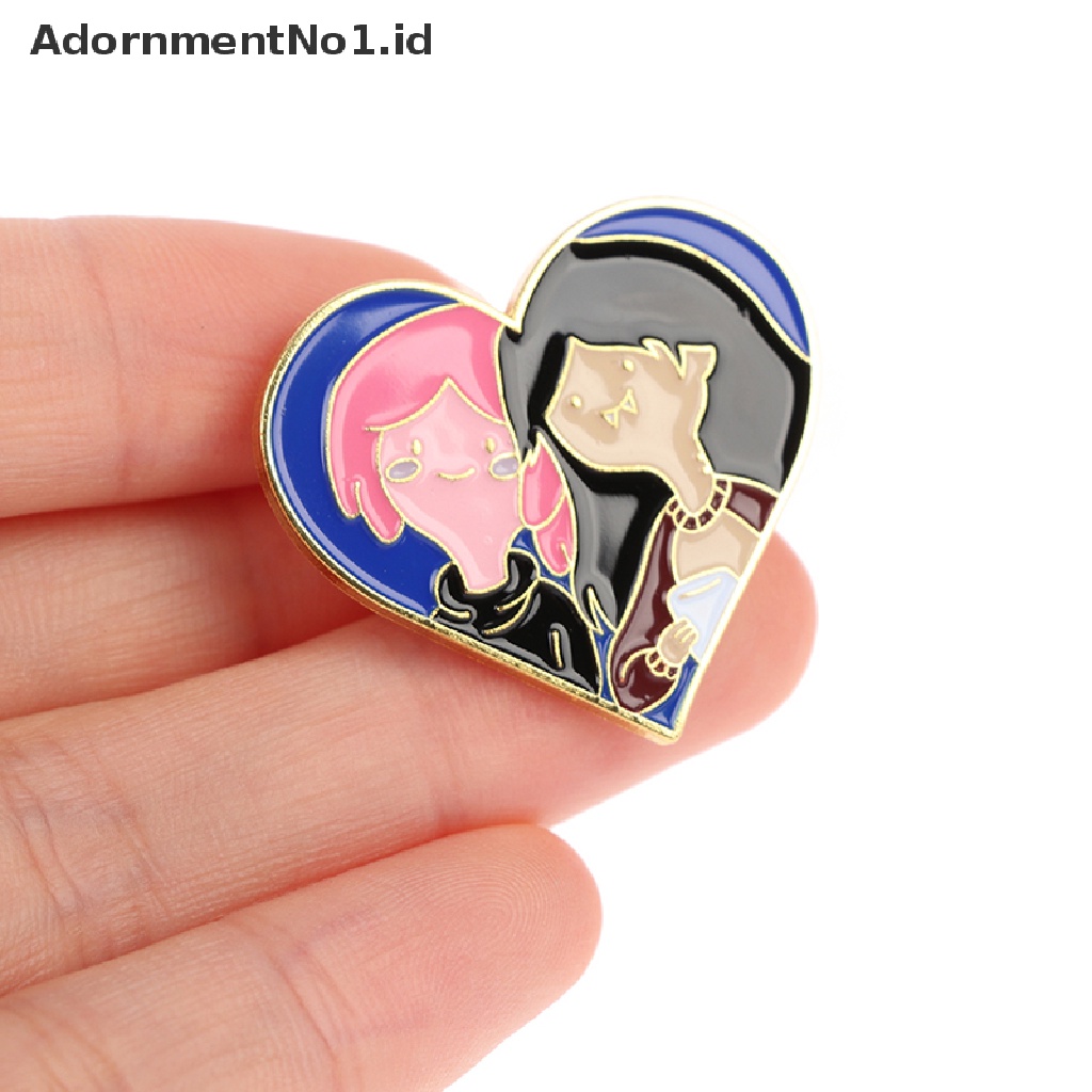 [AdornmentNo1] Pin Bros Princess Bubblegum Dan Marceline Pride Aksesoris Fashion [ID]