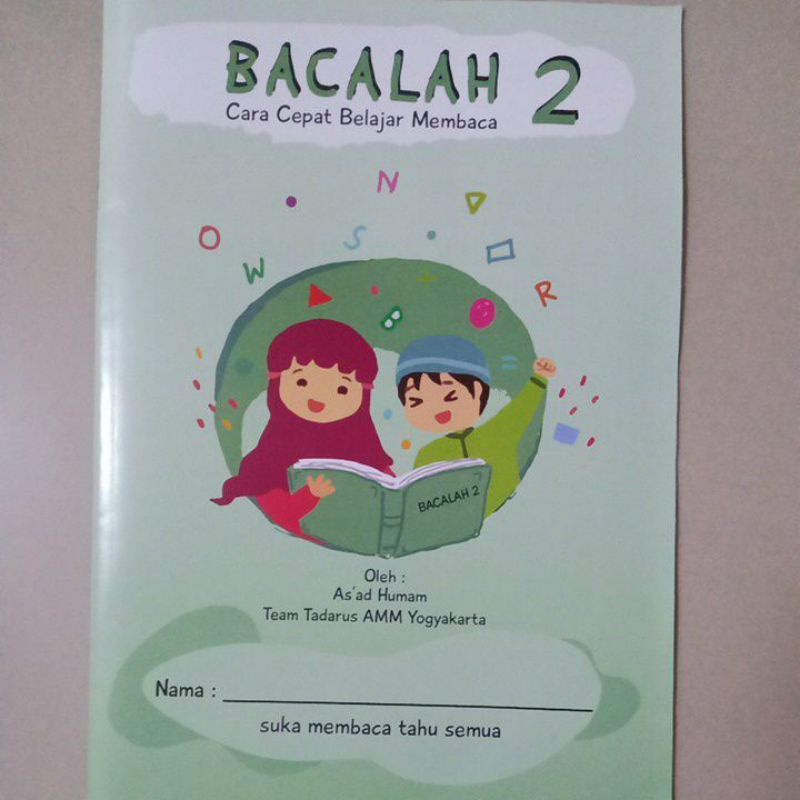 MURAH..!! Bacalah 2 cara cepat belajar membaca