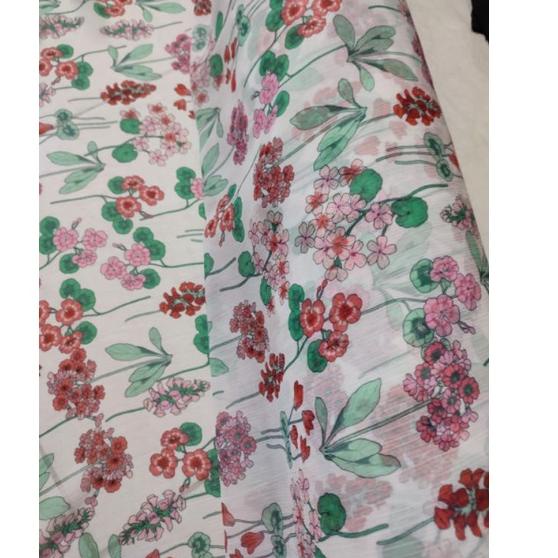 Big Deal Kain Ceruty yoryu Motif bunga Cantik | Bahan Ceruti yoryu