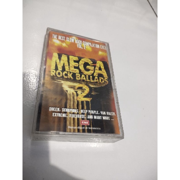 kaset pita mega rock ballads 2