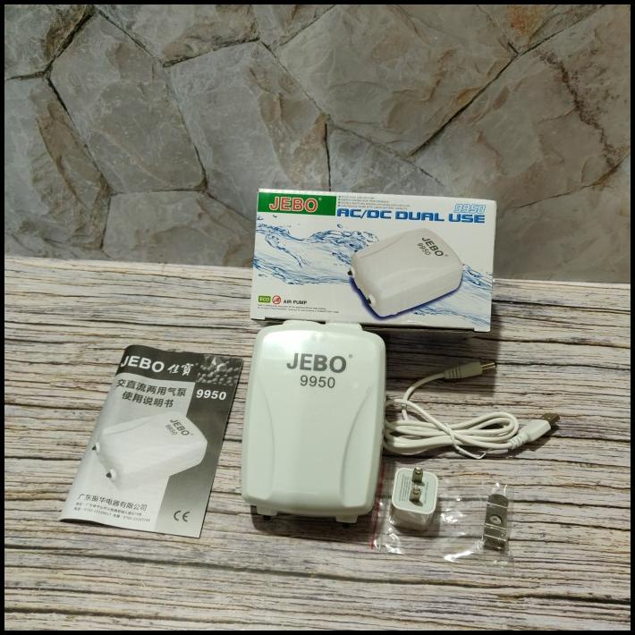 Jebo 9950 Aerator Acdc Aerator Baterai Ac Dc Aerator Portable