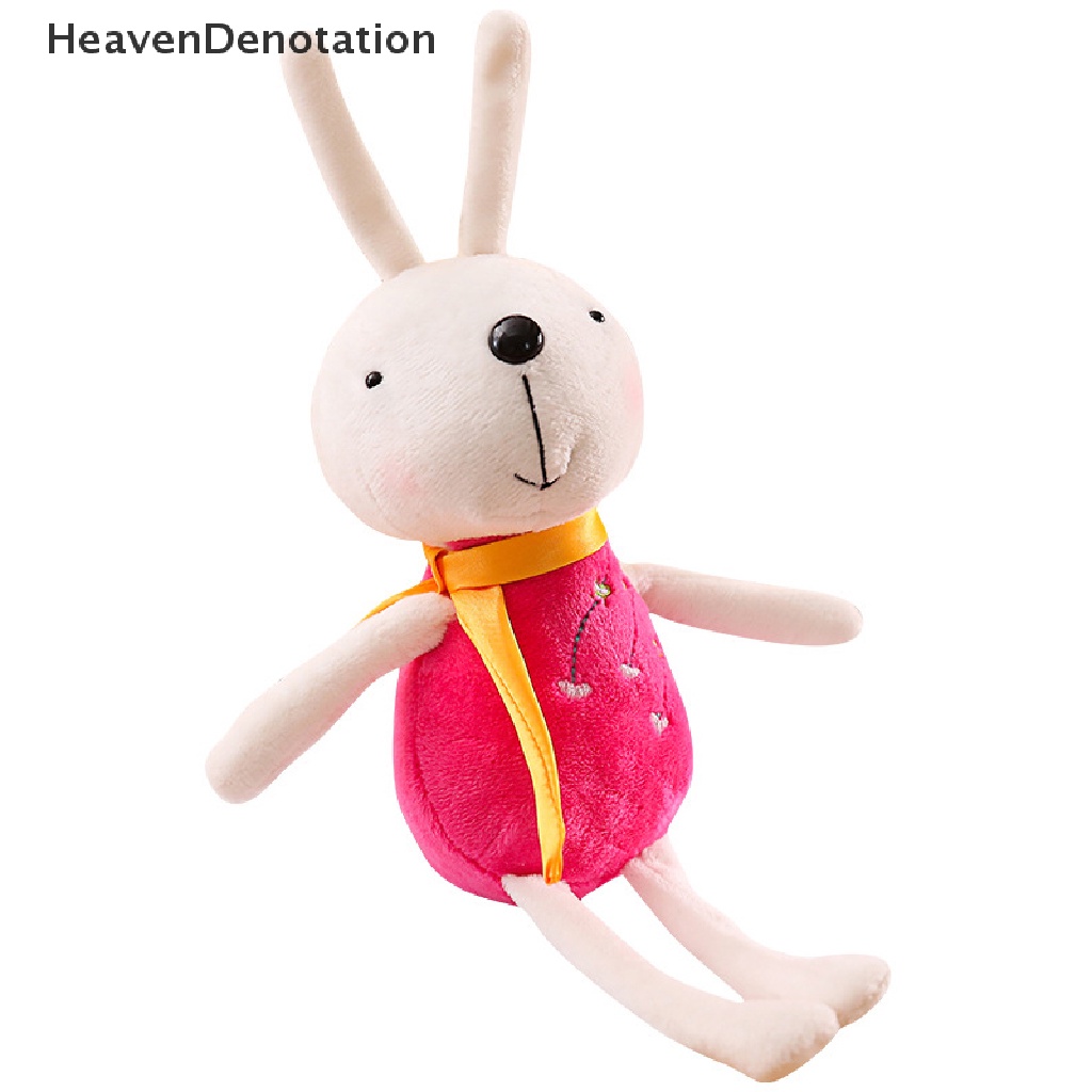 [HeavenDenotation] 1pc Lucu Kelinci Lembut Boneka Plush Animal Bunny Mainan Untuk Bayi Perempuan Anak Hadiah Boneka HDV