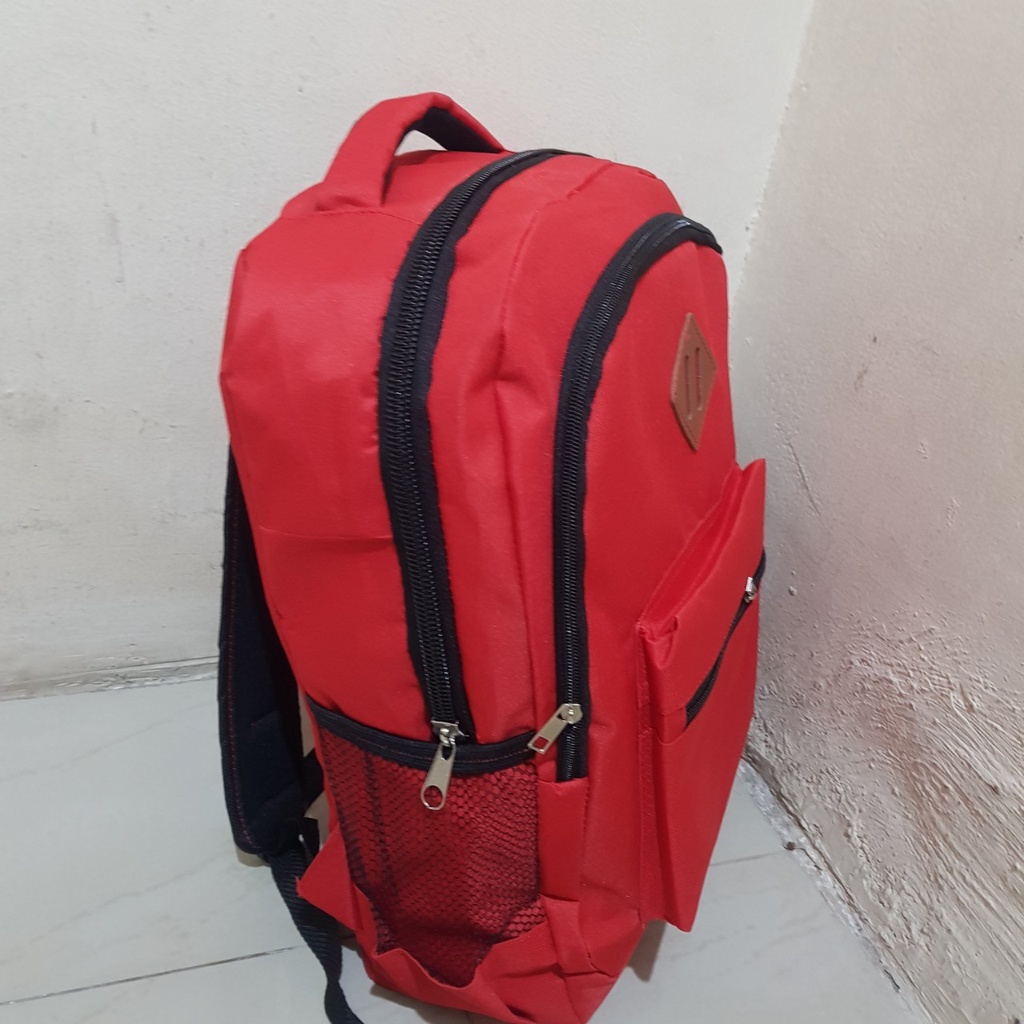 NIQABIS Tas Ransel Laki Laki POLOS Tas Sekolah SD SMP SMA SMK