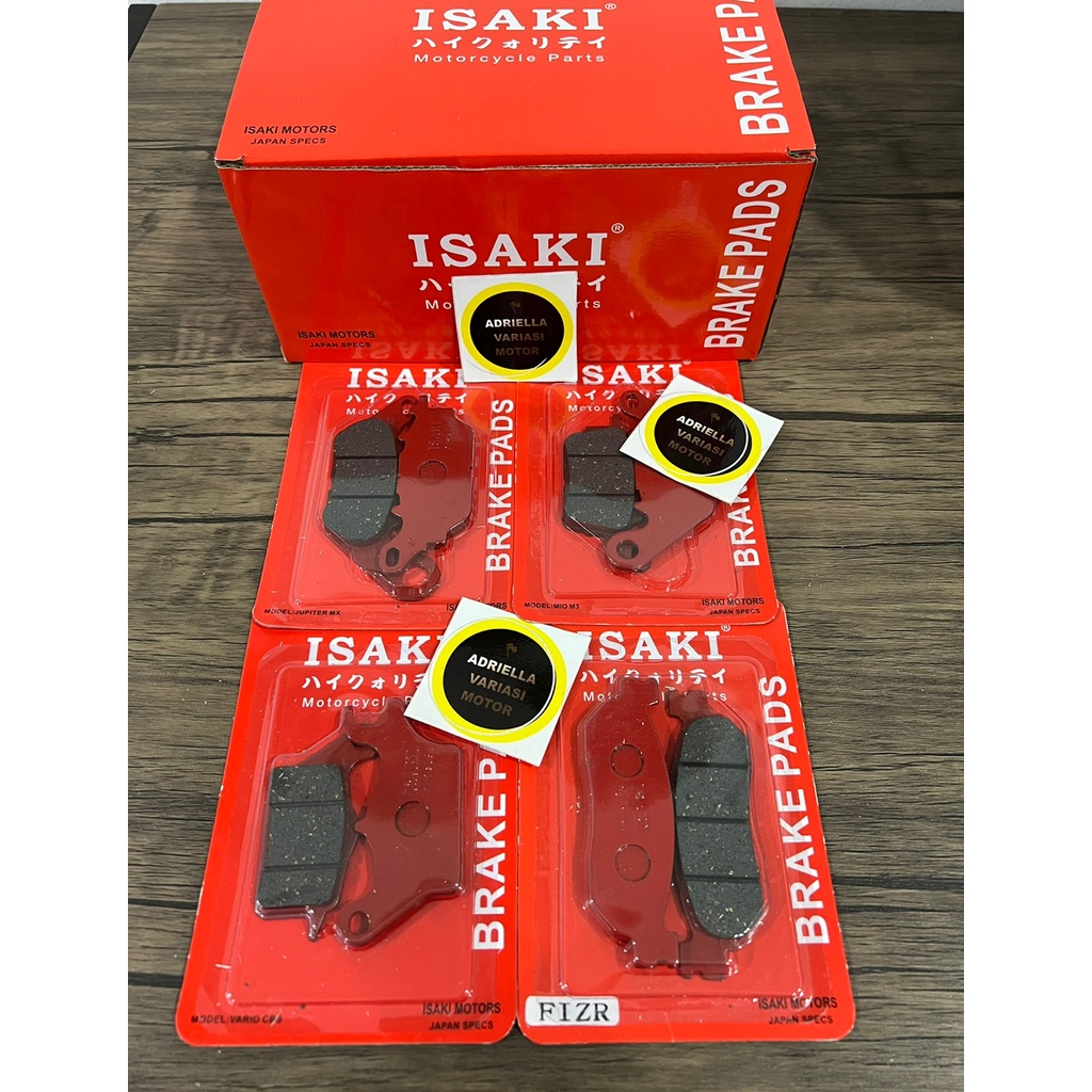 DISCPAD KAMPAS REM BELAKANG SATRIA FU 150 SUPRA X 125 FI CS1 ISAKI