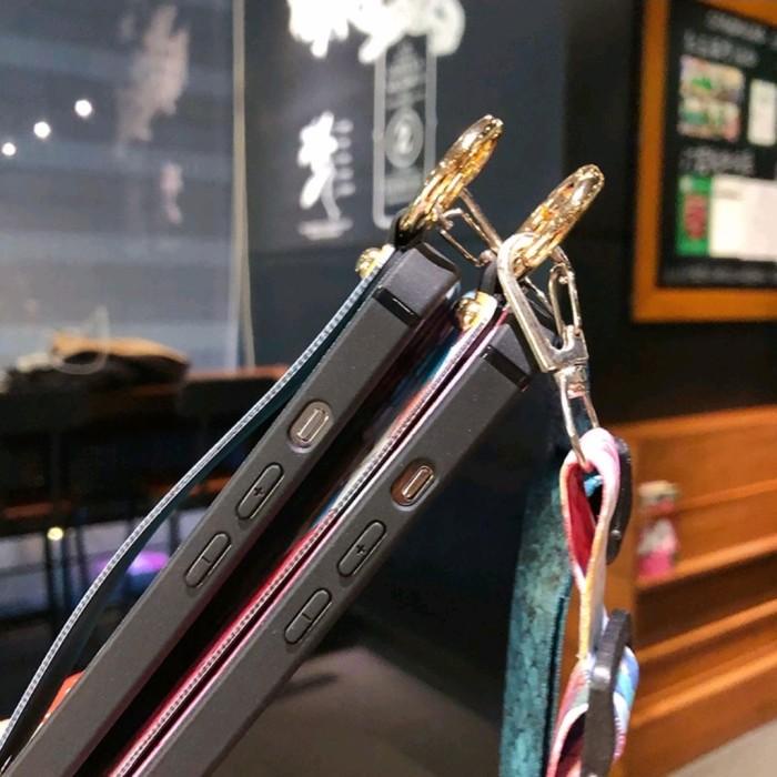 Case Tali Oppo Reno 4 4F 6 Realme C21 C11 C17 C12 Sling Casing Mermaid