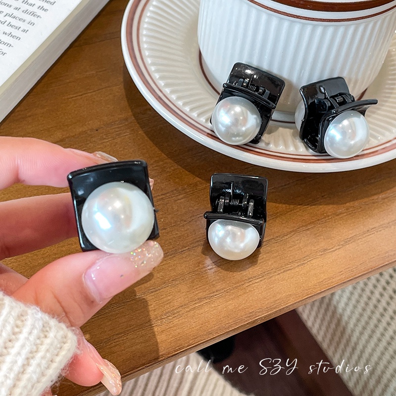 2023han Mutiara Kecil Scratch Clip Perempuan Halus Fashion Jepit Rambut Hiu Kecil Klip Hiasan Kepala