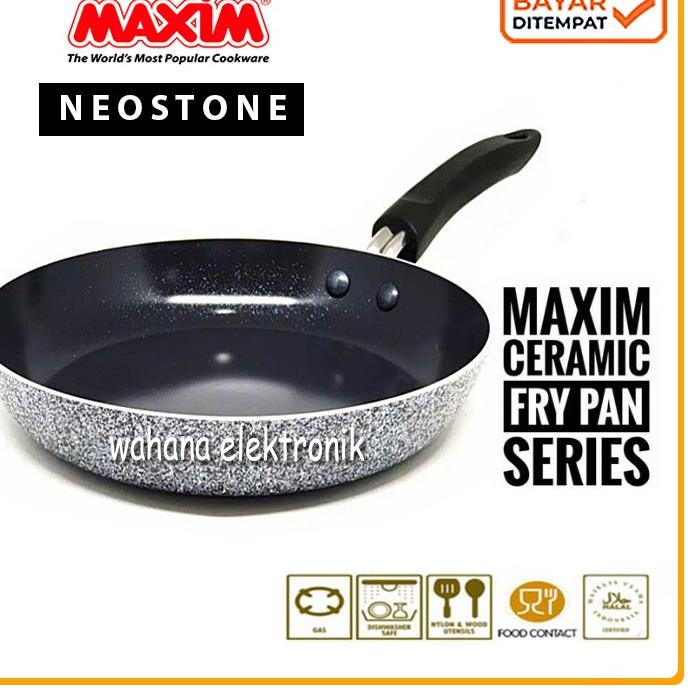 ▼ Teflon Maxim Neostone Frypan 20 22 24 26 cm | Ceramic Series Fry Pan Anti Lengket Penggorengan 20c