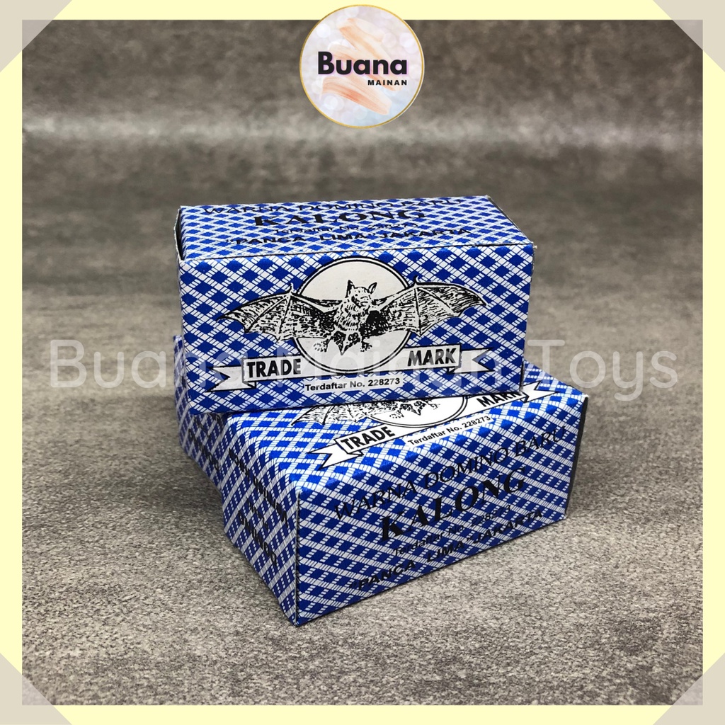 BOARD GAMES KARTU DOMINO KALONG LOKAL BUANA MAINAN TOYS