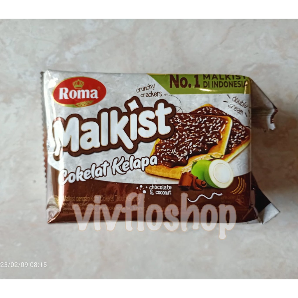 

Roma Malkist Cokelat Kelapa Kemasan 95 gram