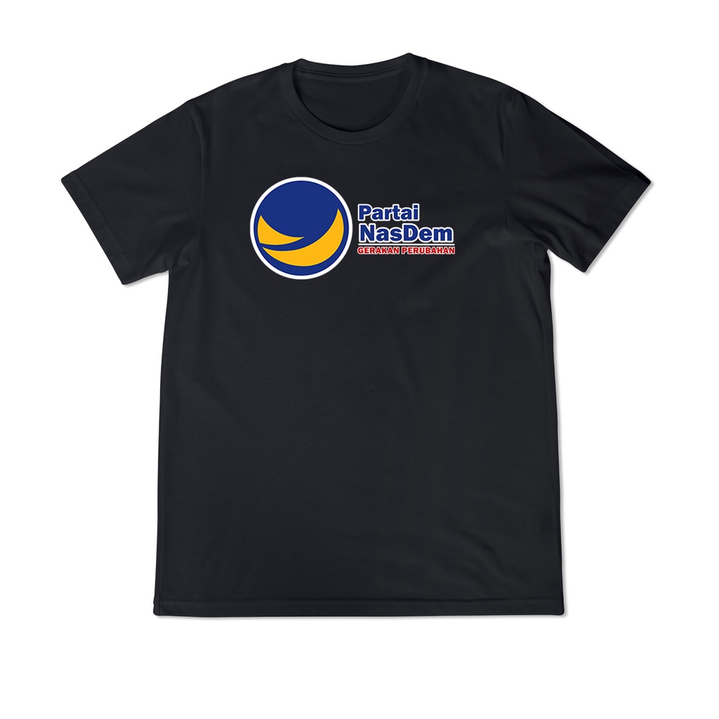Riashop - Kaos Partai Nasdem Gerakan Perubahan | Baju Partai Nasdem