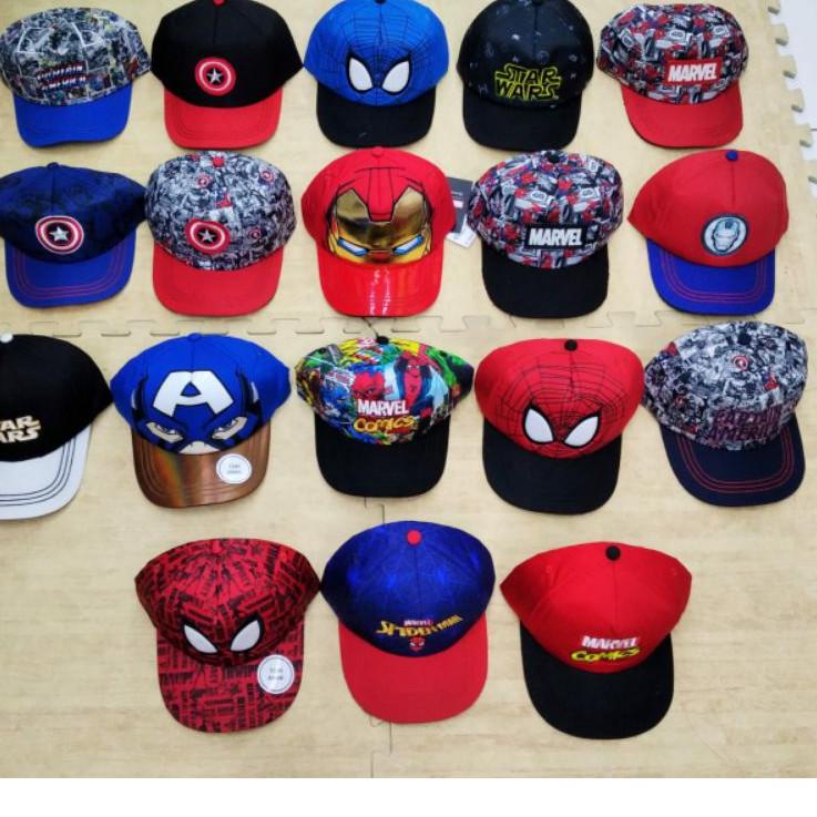 ✴ TOPI ANAK MARVEL ORI FULL TAG ➪
