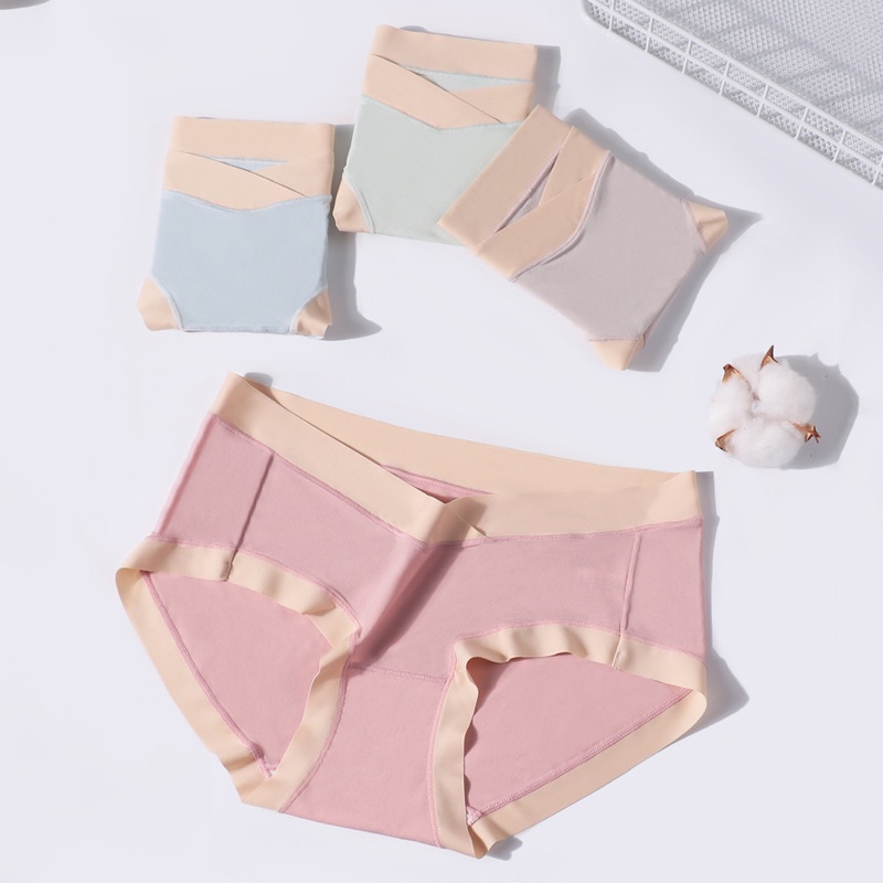 Celana Dalam Hamil CD Maternity High Waist Panty Jumbo Katun Berbentuk U Support Panty 5595