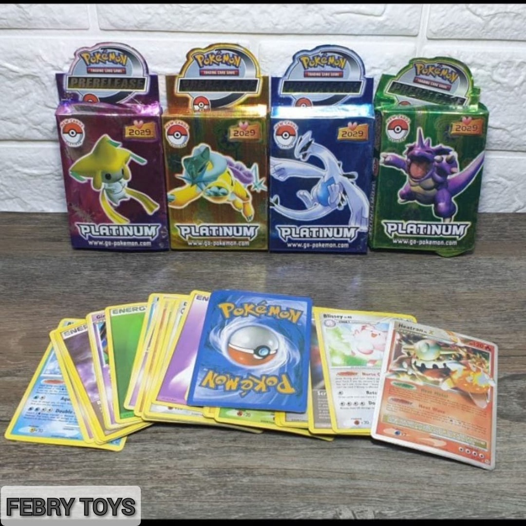 1 Pack Mainan Kartu Pokemon Isi 25 Kartu Pokemon