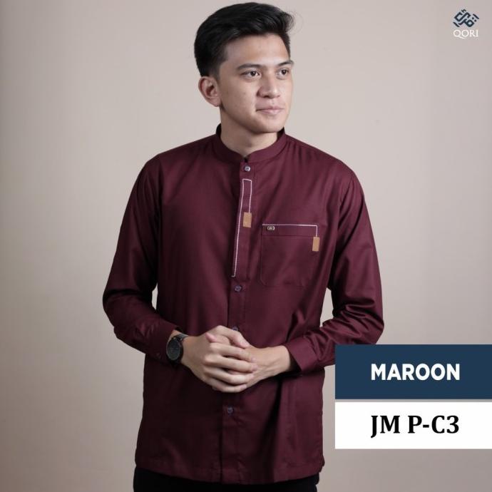 Qori Apparel Baju Koko Casual Jamal (Lengan Panjang)