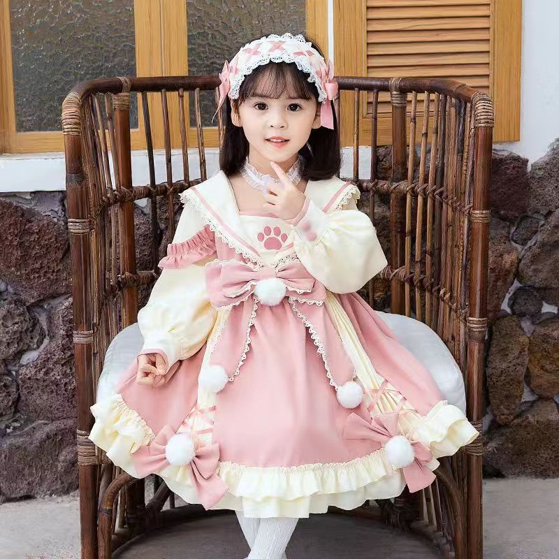 Girls' Lolita Princess Dress Children's Lolita Birthday Dress Children's Lolita Dress