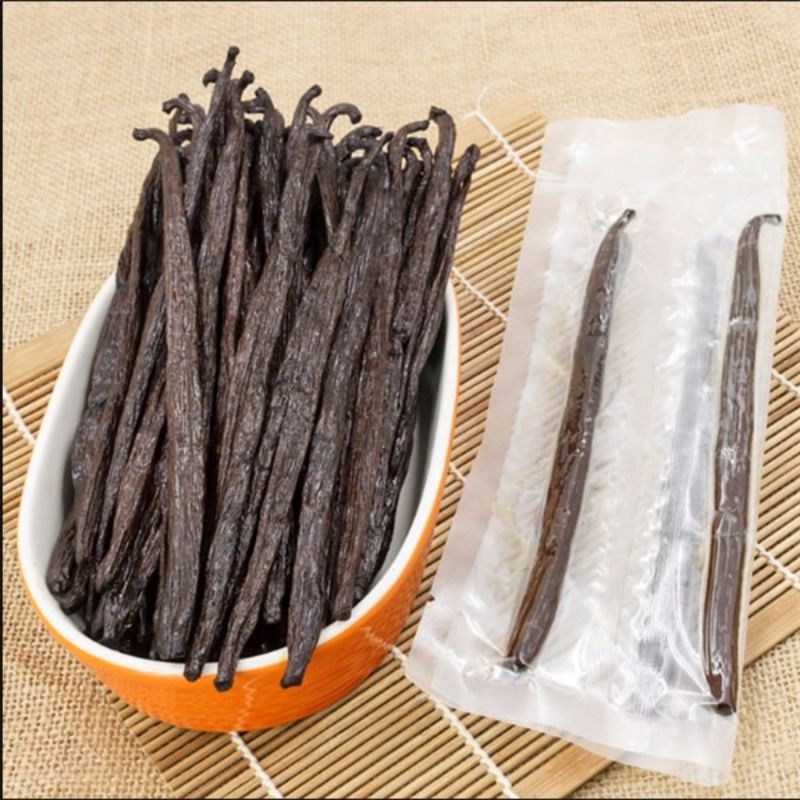 

Vanilla Bean Premium 10 gram ( 20cm GRADE A Planifolia) Vanilla Grade A PREMIUM