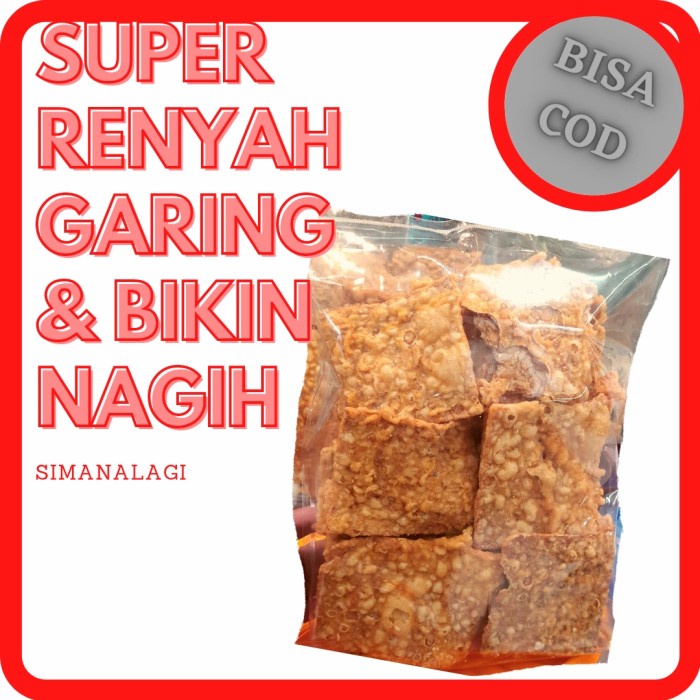 

Terlaris ✨ -kripik keripik tempe manis bandung murah 1 kg - Asin2.2.23