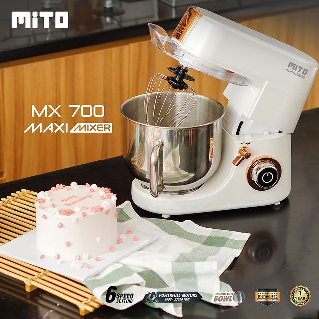 MIXER MITO MX700 KAPASITAS 7 LITER MX 700 Original