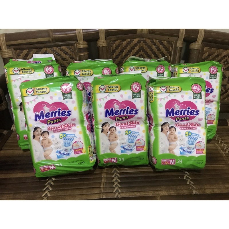 POPOK MERRIES M 34 || MERRIES MURAH