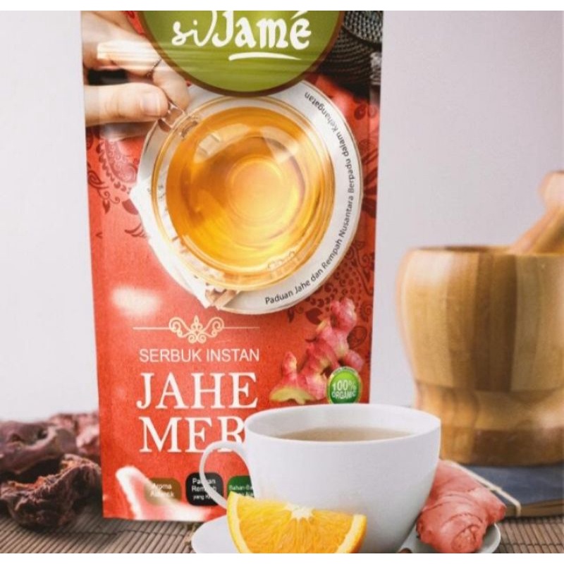 

Jahe Merah Si Jame kemasan 150 gr Minuman Herbal sehat