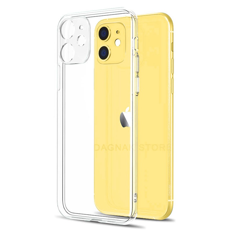 CASE COVER C/C- Soft Case Pelindung Lensa Penuh Bahan Silikon Bening Untuk for Iphone 12 12pro 12mini 13 13 pro 13 promax 13 mini 14 14 MAX 14 PRO 14 PRO MAX 11 Pro Xs Max X 8 7 6s Plus Se2 2020 11 Xr (by TA)