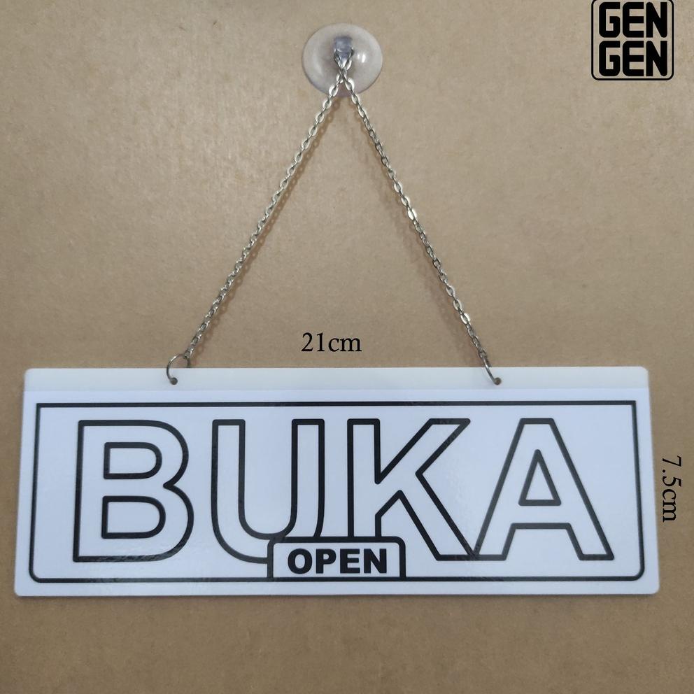 

M38 BUKA TUTUP / OPEN CLOSED AKRILIK TERBARU ぬ