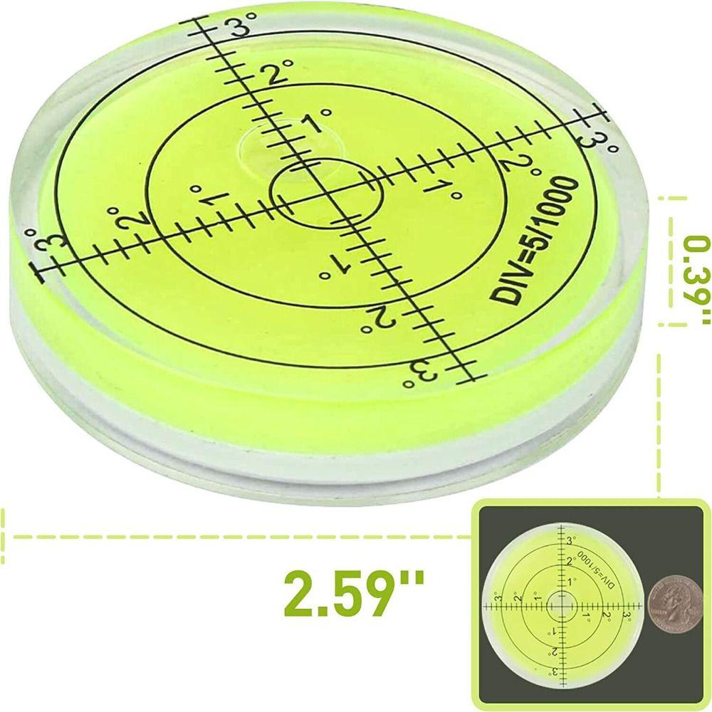 Pineapple Circular Bubble Level Reader Universal Pro Putt Green Reader Alat Ukur