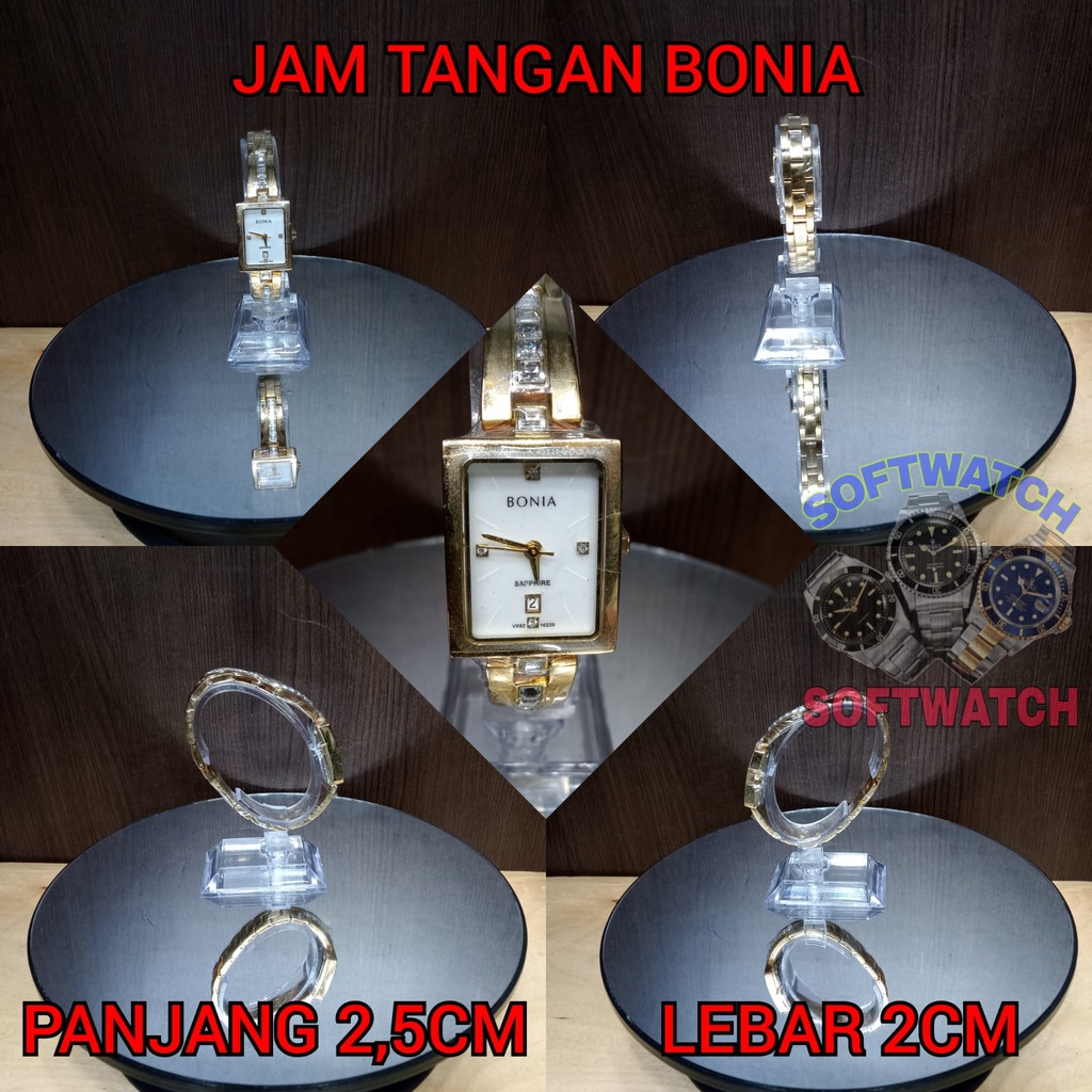 JAM TANGAN ARLOJI BONIA ASLI 100% ORIGINAL WANITA