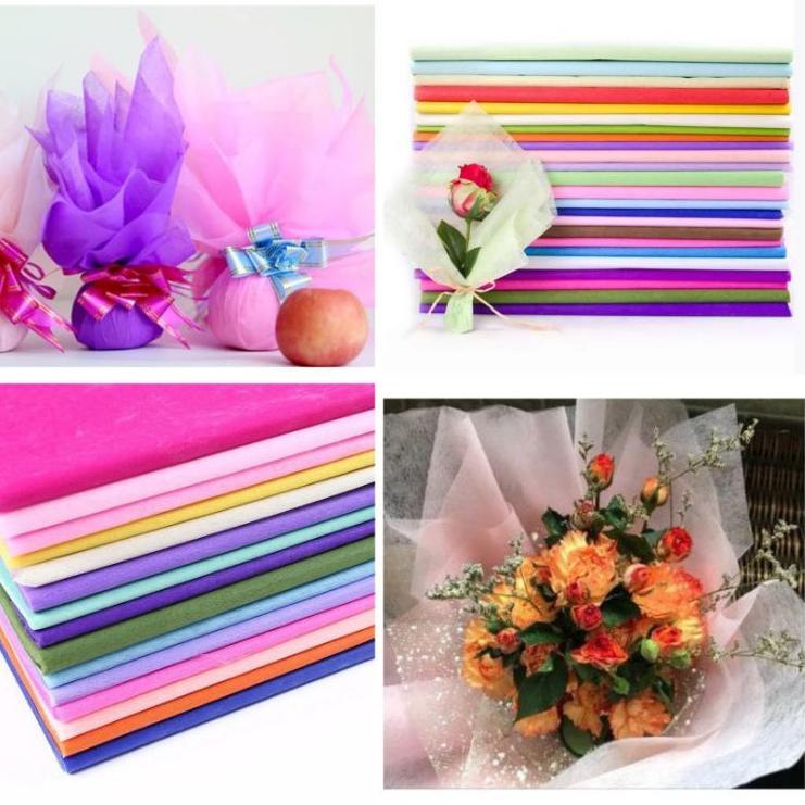 

Promo Gembira 20 LEMBAR KERTAS TISSU / KERTAS TISU BUNGA / COTTON FLOWER PAPER