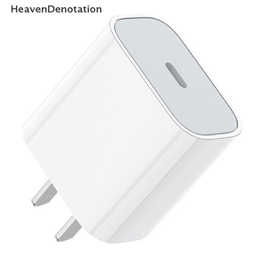 IPHONE [HeavenDenotation] Pd20/30w Untuk PD Tipe C Charger Adapter Untuk Iphone12 11 Pro XR X XS Max HDV