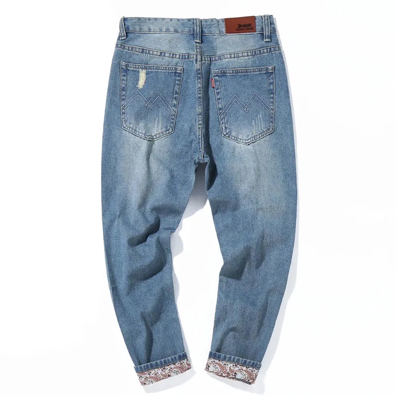 Celana jeans panjang pria ripped jeans pria celana jeans pria slim fit jeans celana korean style pria jeans cowok