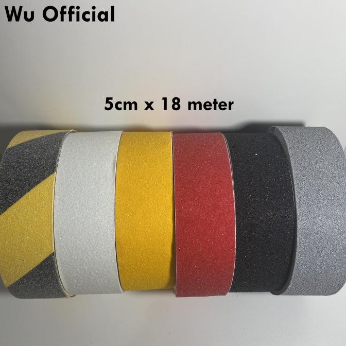

Lakban Anti Slip Tangga / Safety Walk Tape / Anti Licin Lantai 3M