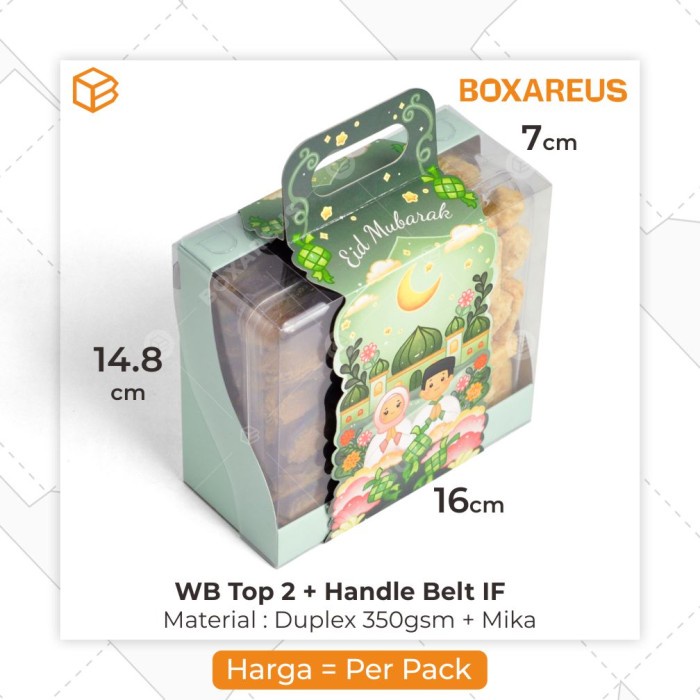 

Dus Kue Kering Parcel Idul Fitri Box Hampers Lebaran Toples | WB TOP 2 - Green & Belt, Pusat - Bandung