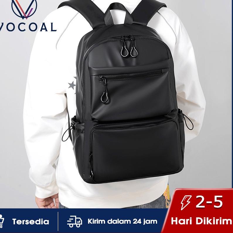 ♘ Vocoal Pria Ransel Laptop Tahan Air Ransel Perjalanan Tas Bisnis Ransel Perguruan Tinggi Tas Bahu 