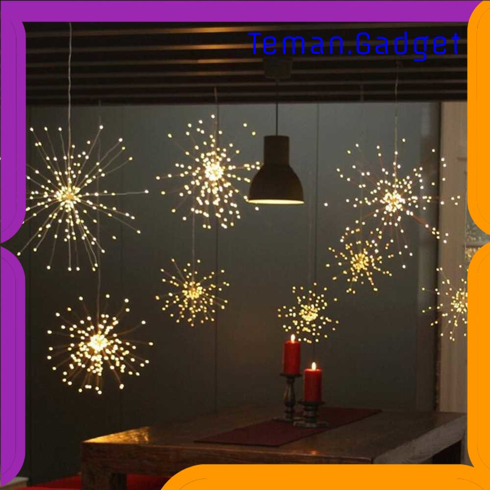 TG-LMP Toifucos Lampu Hias Gantung String Lights Fireworks IP65 with Remote - S1462