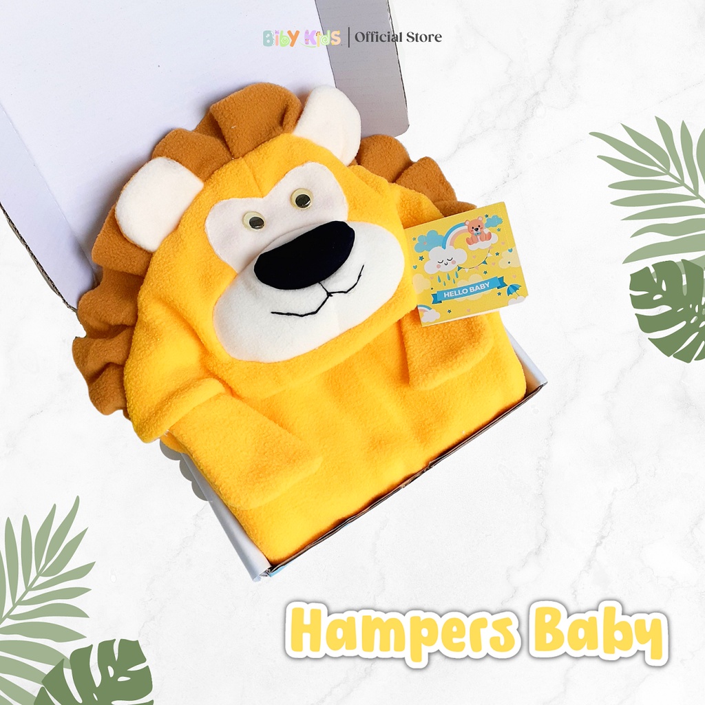 Hampers Bayi Cewek Cowok Baby Gift Box Set Kado Selimut Karakter Bayi Murah Baby Baru Lahir Paket Hadiah Perlengkapan Tidur Bayi