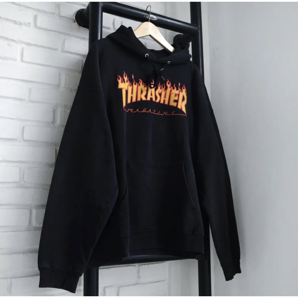 JAKET SWEATER HODDIE THRASHER / JAKET PRIA / HODDIE PRIA / JAKET KEREN / FUULTAG &amp; FULL SABLON