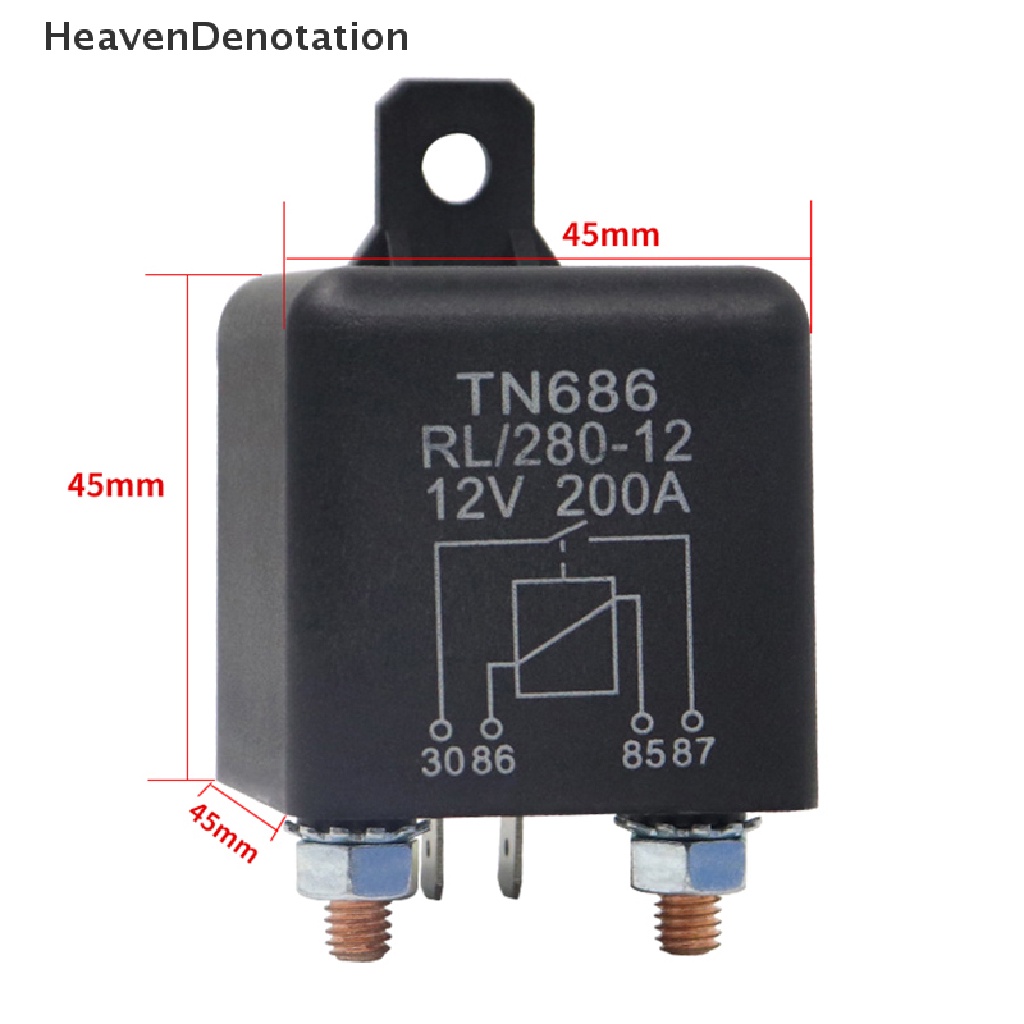 [HeavenDenotation] Relay Starg 200A 100A 12V / 24V Power Automotive Heavy Current Start Car relay HDV