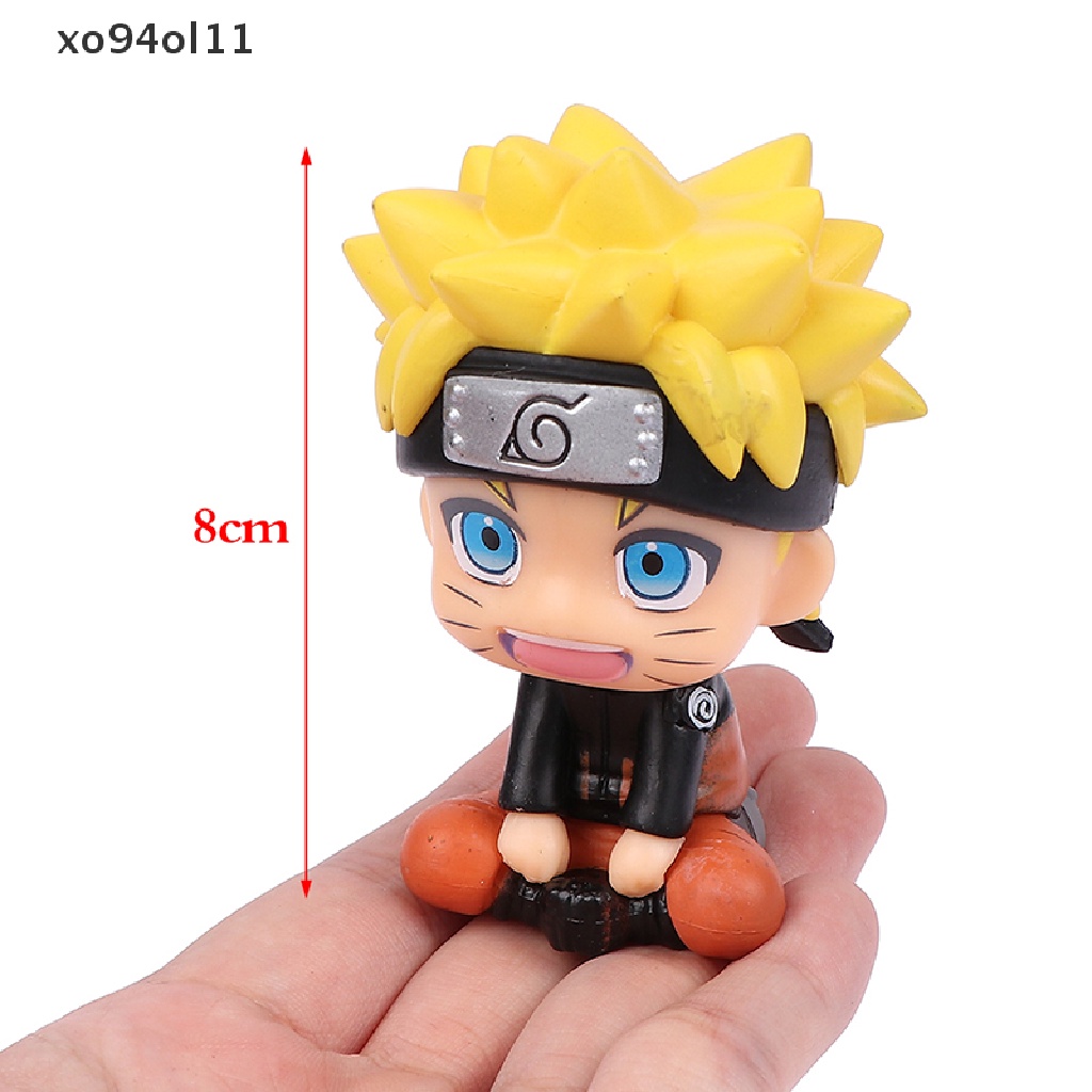 Xo 1PCS Anime Figure Uzumaki Naruto Kakashi Q Figural Nendoroid PVC Model Hadiah OL