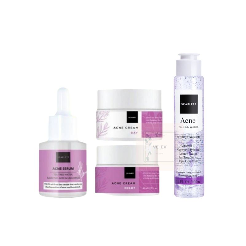 4in1 paket acne scarlett original