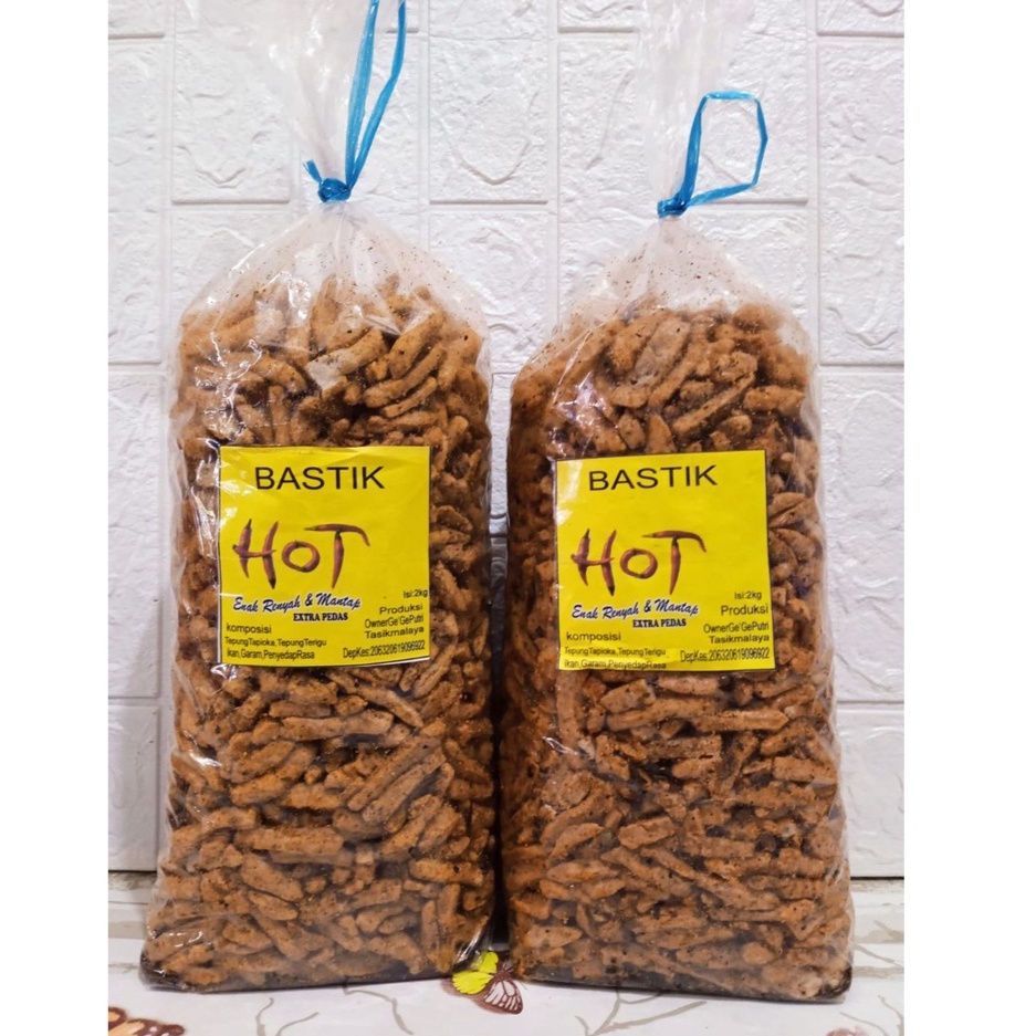

BASTIK HOT EXTRA PEDAS BASRENG STIK STICK HOT 2 KG ORIGINAL