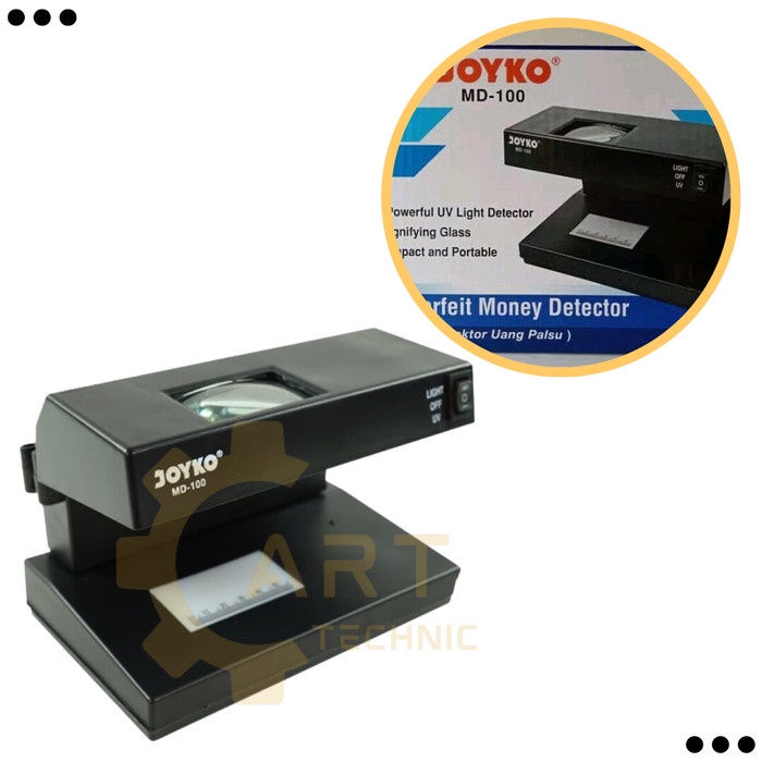 

[[JNT COD]] Money Detector Mesin Tes Uang Alat Deteksi Uang Palsu JOYKO MD-100