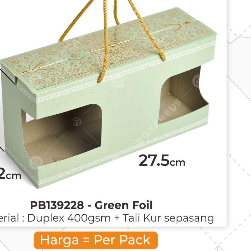 ♥ Box Toples Tabung Packaging Hampers Kemasan 3 Jar Silinder | PB ❆