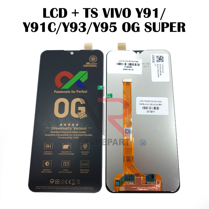 LCD VIVO Y91 / Y91C / Y93 / Y95 FULLSET TOUCHSCREEN