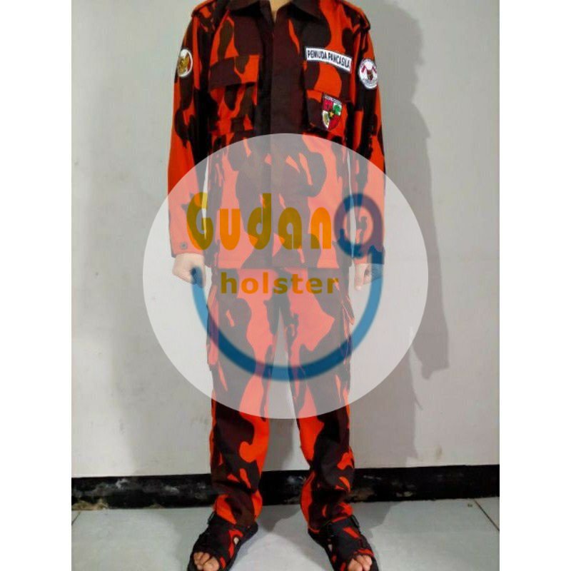 Setelan Pemuda Pencasila / Seragam Pemuda Pancasila / Baju Pemuda Pancasila / Celana Pemuda Pancasil