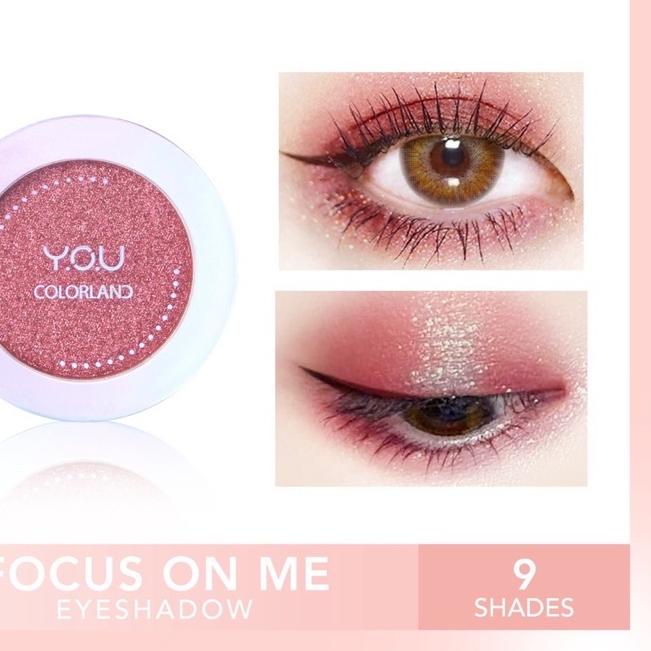 ➲ YOU Colorland - Focus On Me Eyeshadow / Eyeshadow Focus On Me / Focus On Me Eyeshadow ♫