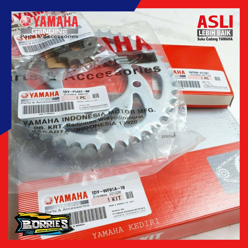 GIR SET GEAR SET JUPITER Z1 F1 1DY-WF01A-10 ORIGINAL 100 YGP