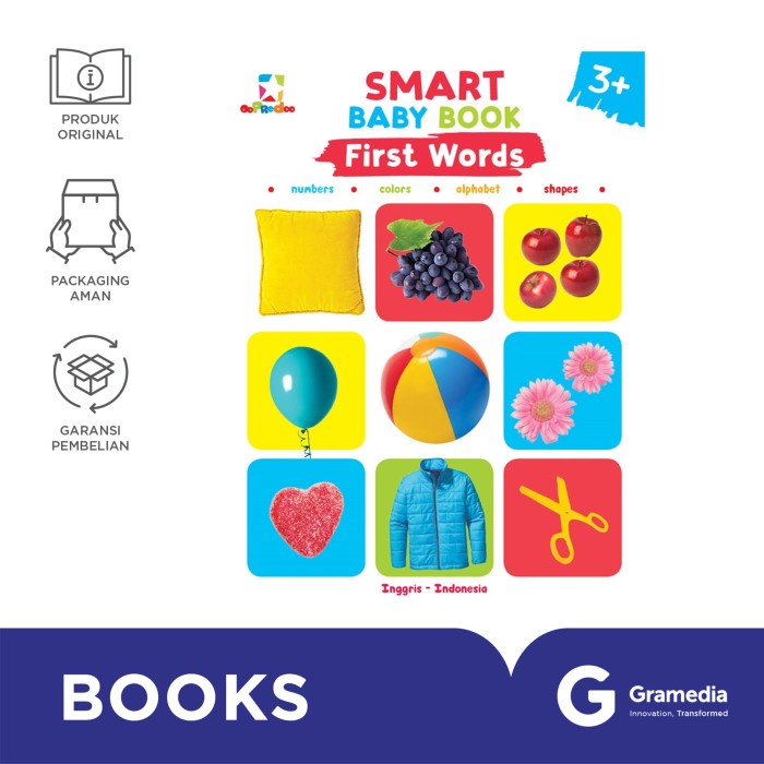 

Opredo Smart Baby Book - First Words