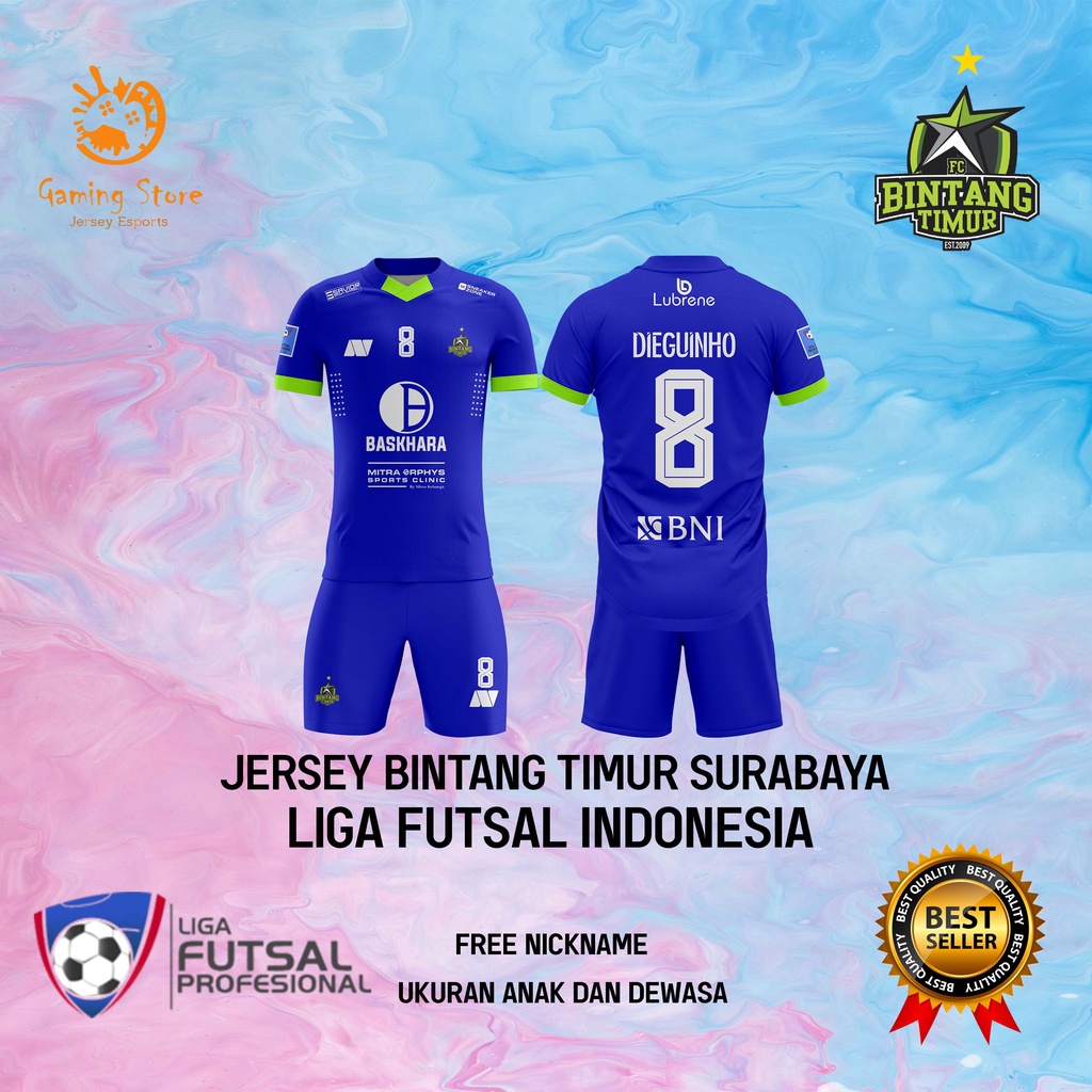 Jersey Bintang Timur Surabaya (BTS) 2023 Terbaru